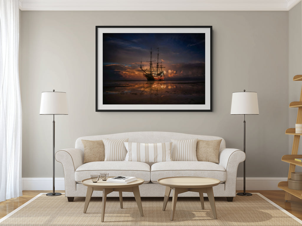 Cielo y Paisaje - Lienzo premium 430g (calidad de galeria)