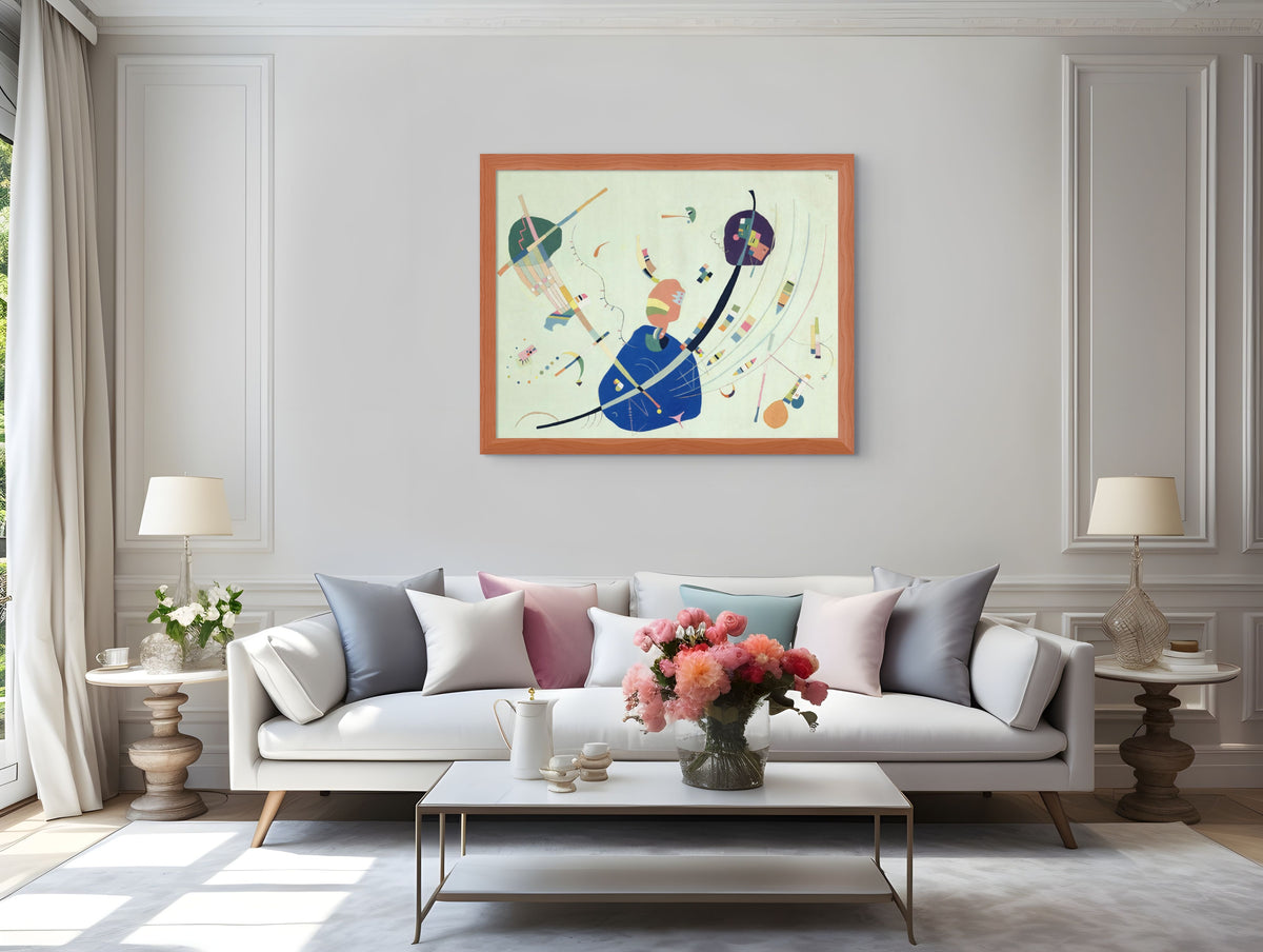 Couple on Horseback - Wassily Kandinsky - Premium 430g canvas (gallery quality)